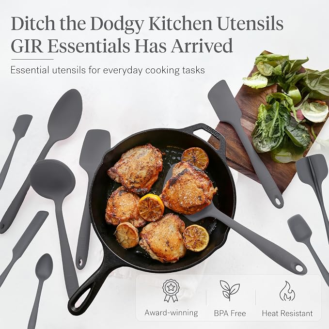 GIR: Get It Right 10-Piece Silicone Essentials Kitchen utensils set - Image 2