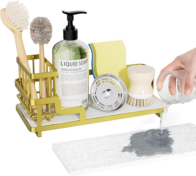 Consumest Sponge Holder for Kitchen Sink by Consumest