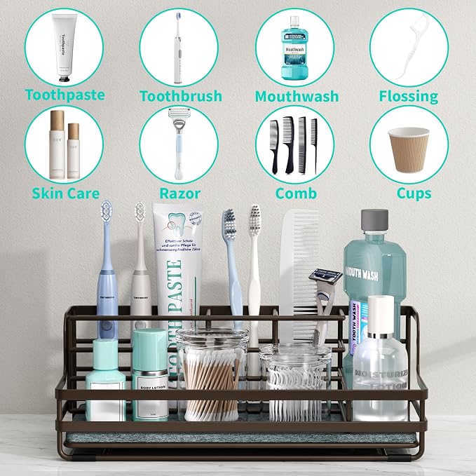 HapiRm Toothbrush Holders for Bathroom - Image 2