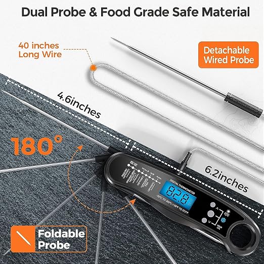 New 2-in-1 Instant Read Meat Thermometer - Image 5