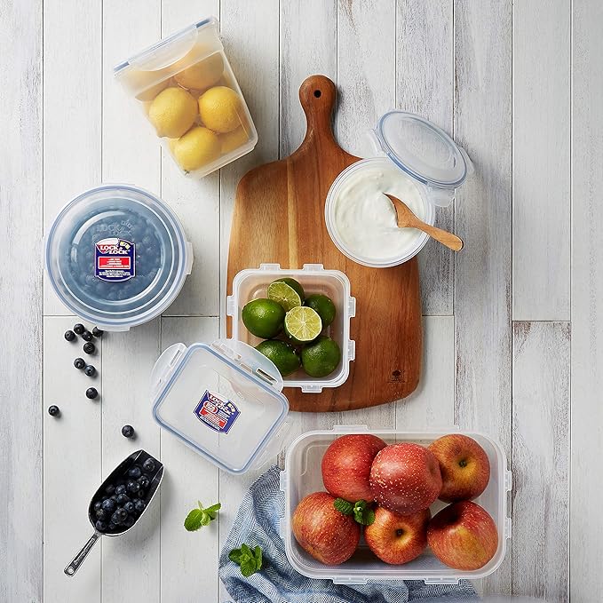 Lock & Lock Assorted Food Storage Container Set - Image 7