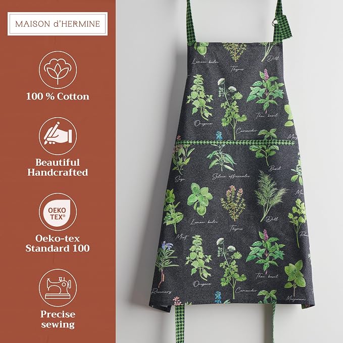 Maison d' Hermine 100% Cotton Apron - Image 2