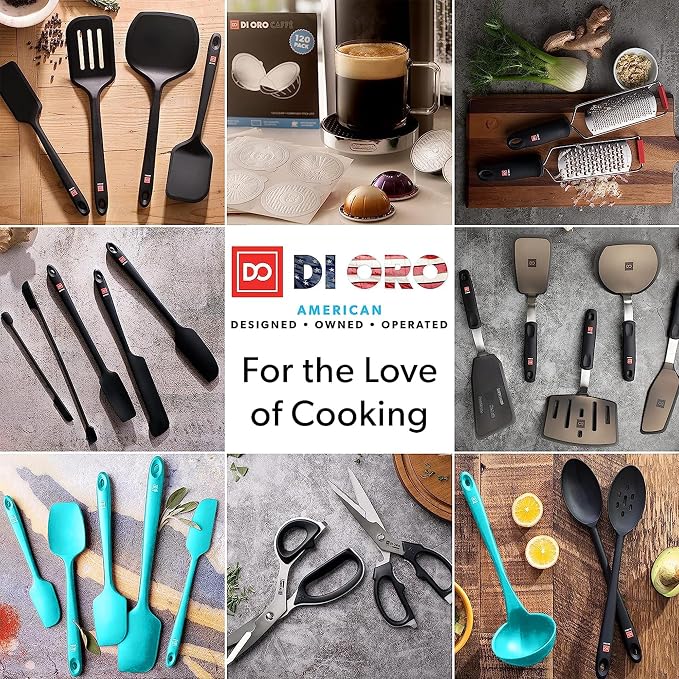 DI ORO Silicone Cooking Spoons - Image 8