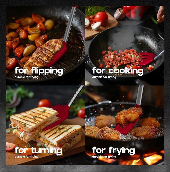BakeRoyal Silicone Spatula Set - Image 3