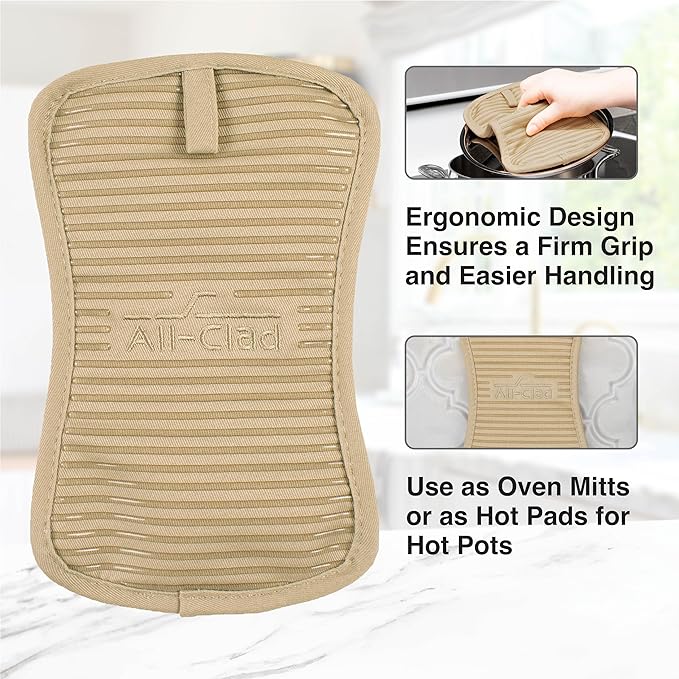 All-Clad Premium Pot Holder & Hot Pad: Heat Resistant to 500 Degrees - Image 2