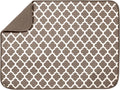 S&T INC. Dish Drying Mat XL, 18” x 24”, Absorbent Microfiber Kitchen Counter Mat by STINC