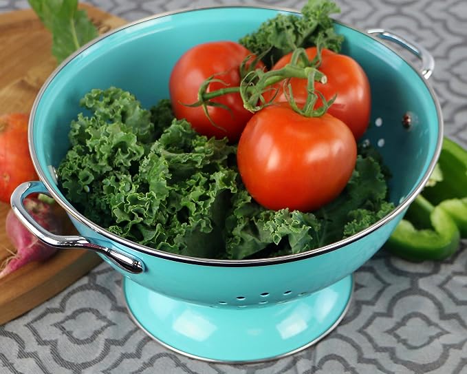 Reston Lloyd Calypso Basics Powder Coated Enameled Colander - Image 2