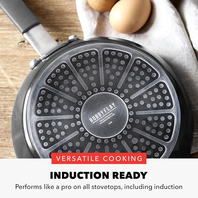 GreenPan x Bobby Flay 12" Nonstick Frying Pan Skillet, PFAS-Free Diamond Ceramic - Image 6