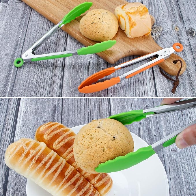 MSY BIGSUNNY Kitchen Food Tongs - Image 3