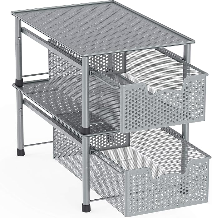 Simple Houseware Stackable Cabinet Basket Drawer Organizer - Image 4