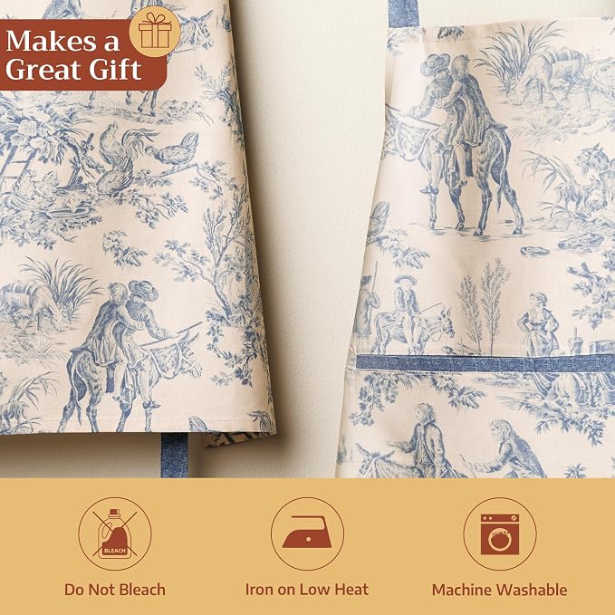 Maison d' Hermine 100% Cotton Apron - Image 5