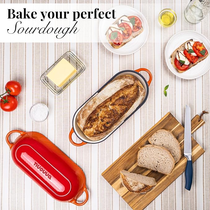 Enamelled Cast Iron Bread Loaf Pot – Dutch Oven - Image 7