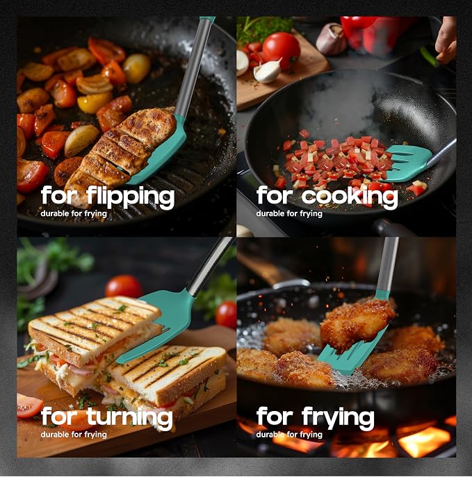 BakeRoyal Silicone Spatula Set - Image 3