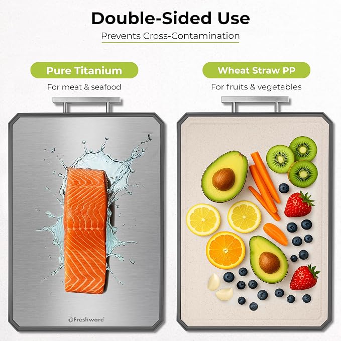 Freshware Titanium Cutting Board - Image 5