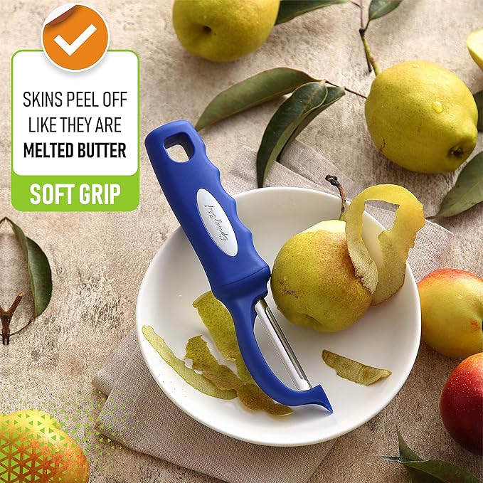 Spring Chef Stainless Steel Swivel Vegetable Peeler - Image 4