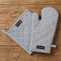 Encasa XO Heat Resistant 100% Cotton Oven Glove & Potholder Set by EncasaXO