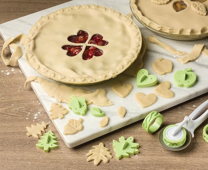 Fox Run Pie Top Cutters and Decorating Kit, 11-Piece Set - Image 6