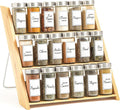 Orii 18 Jar Bamboo Compact Spice Rack by Orii