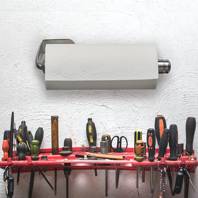 Kamenstein Perfect Tear Wall Mount Paper Towel Holder, Patented Design - Image 10