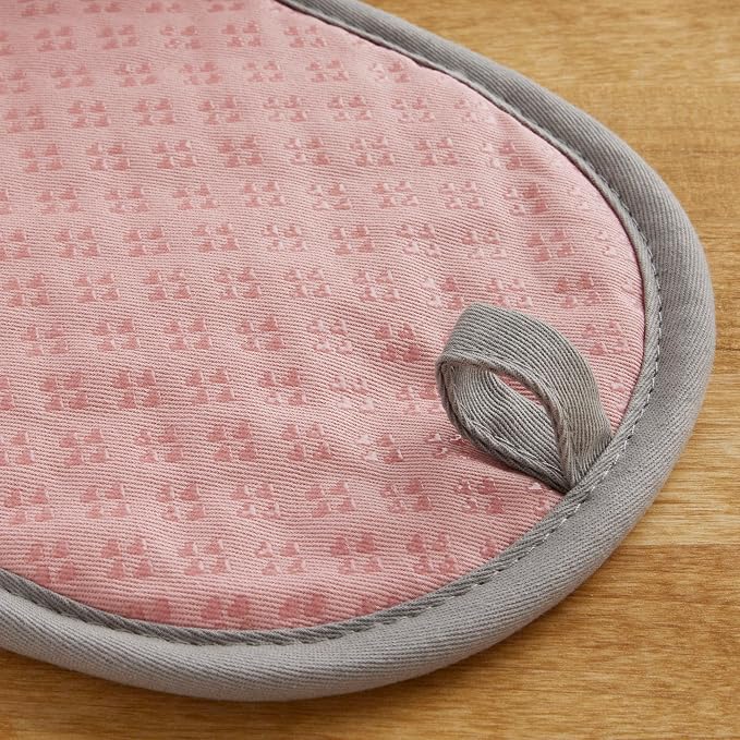 KitchenAid Asteroid Pot Holder 2-Pack Set, Dried Rose - Image 3