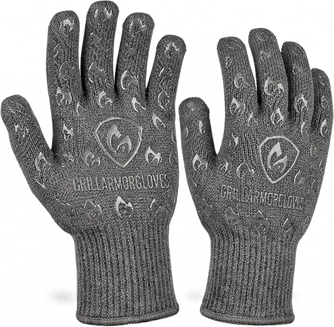 Oven Gloves with Fingers by GrillArmorGloves