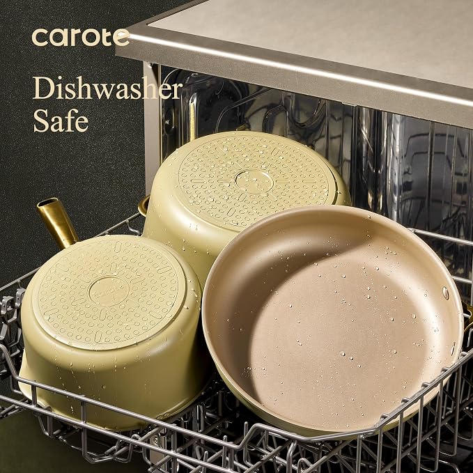 CAROTE 19Pcs Pots and Pans Set, Non Stick Induction Cookware Sets - Image 6