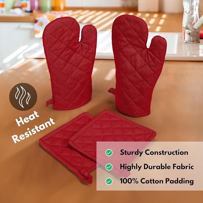 Native Fab Pot Holders and Oven Mitts Sets - Image 2