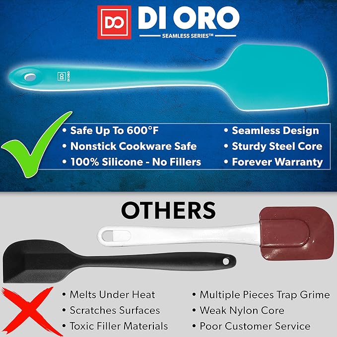 DI ORO Silicone Spatula Set - Image 2