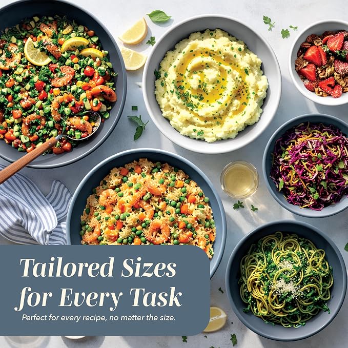 COOK WITH COLOR Mixing Bowls with Lids - Image 5