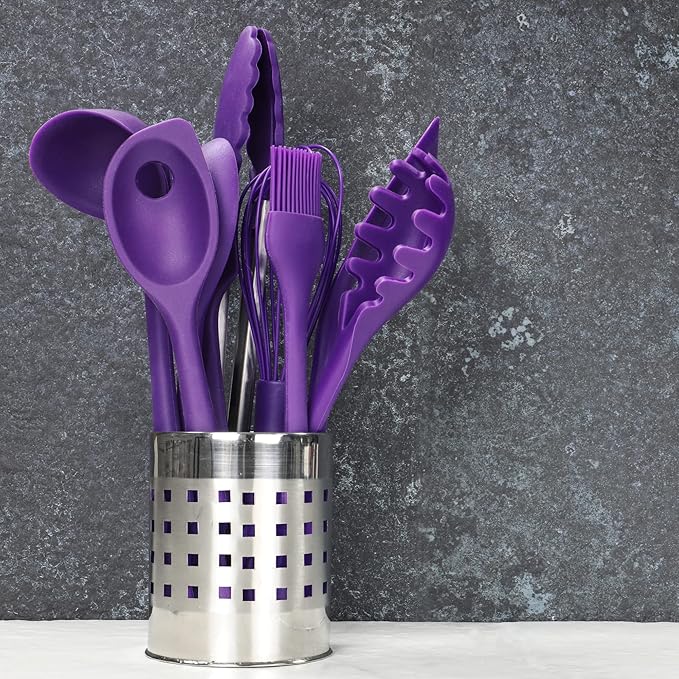 Chef Craft Premium Silicone Cooking Ladle, 11.25 inch - Image 3