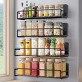 Mystozer 4 Pack Magnetic Spice Rack by Mystozer