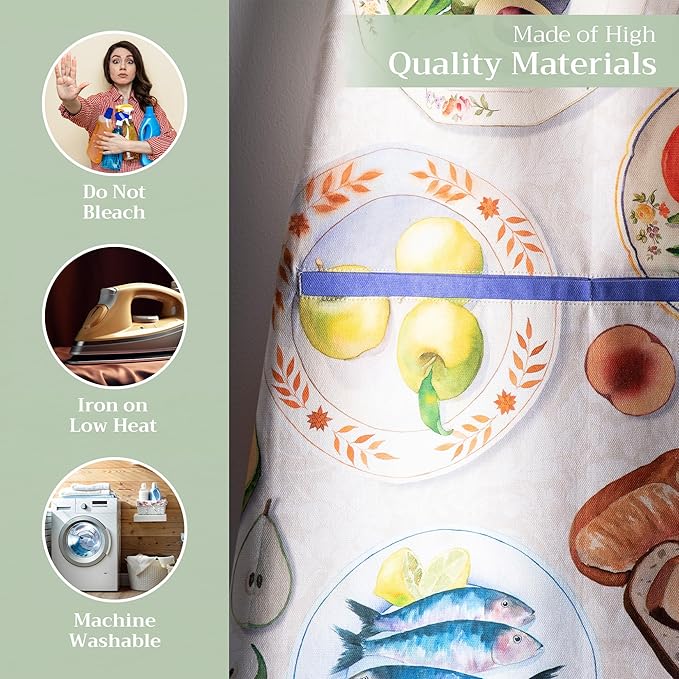 Maison d' Hermine 100% Cotton Apron - Image 3