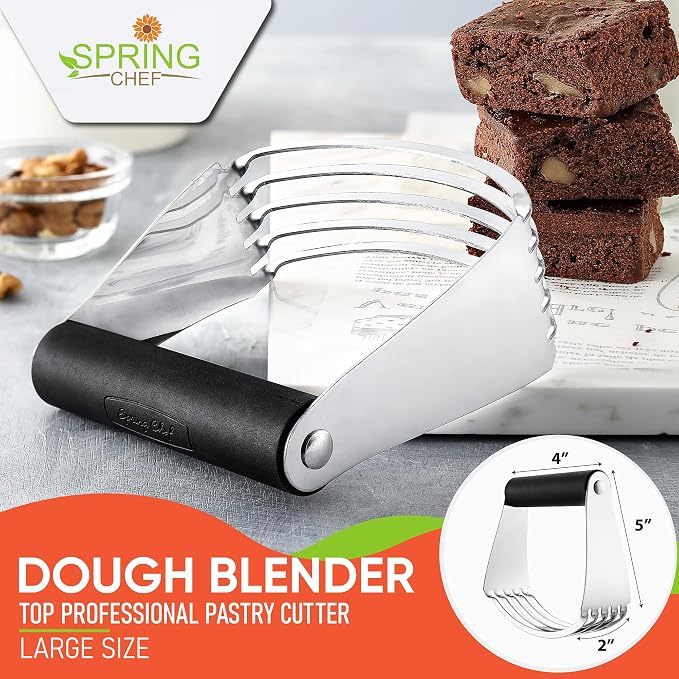 Spring Chef Dough Blender, Top Professional Pastry Cutter - Image 2