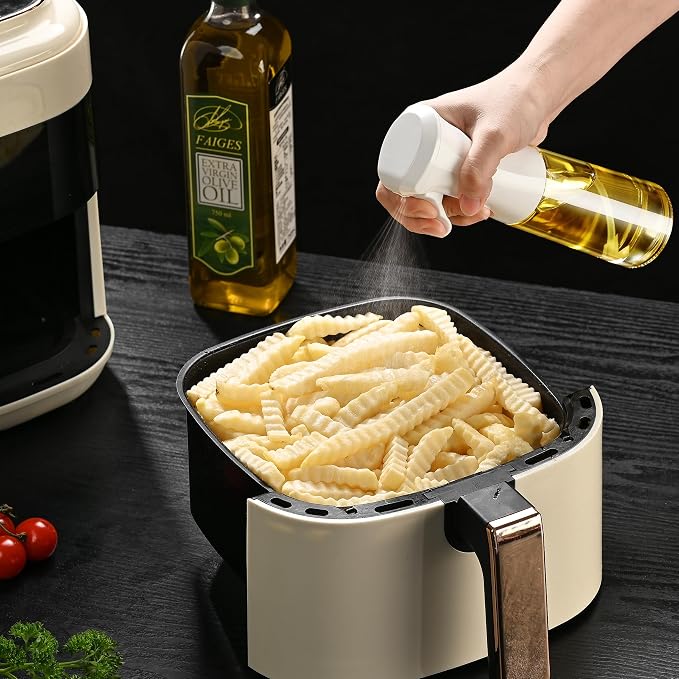 Oil Sprayer for Cooking- 200ml Glass Olive Oil Sprayer Mister, Olive Oil Spray - Image 5