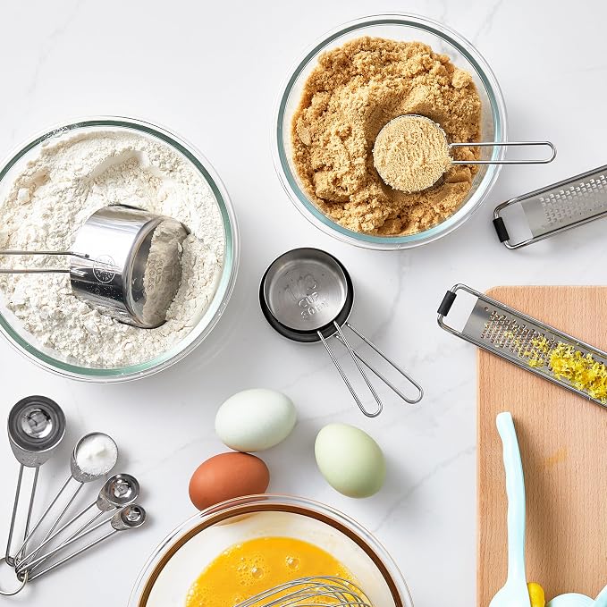 Martha Stewart Richburn 4-Piece Stainless Steel Measuring Spoons Set – Durable - Image 3
