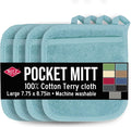RITZ Terry Pocket Mitt & Hot Pad: Unparalleled Heat Resistant, Durable 100% by Ritz+Foodservice