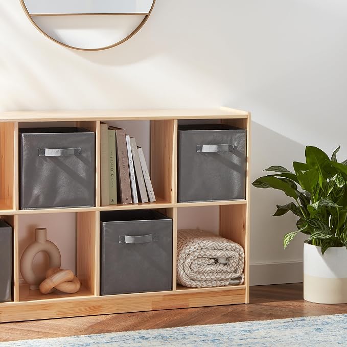 Amazon Basics Collapsible Fabric Storage Cube Bins Organizer - Image 6