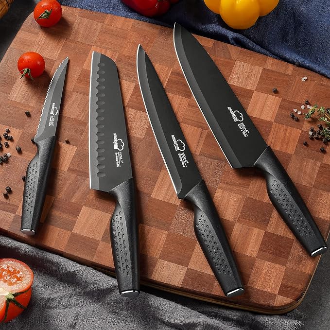 Knife Set, 15 Pieces Kitchen Knife Set - Image 8