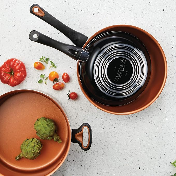 Farberware Glide Ceramic Nonstick Saute Pan / Frying Pan / Fry Pan - Image 13