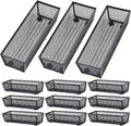 Neudeco Silverware Organizer, Mesh Drawer Organizer by Neudeco