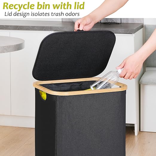 efluky Recycling Bin Holder 100L, 26 Gallon Trash Can - Image 5