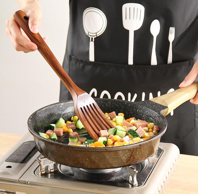 Wooden Kitchen Utensils Set - Image 6