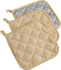 DII Basic Terry Collection Quilted 100% Cotton, 3 Piece by DII