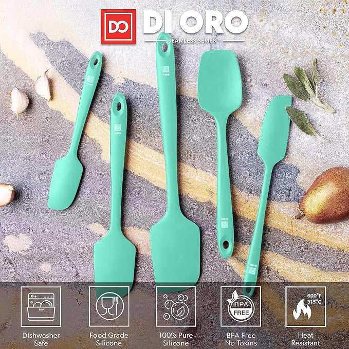 DI ORO Silicone Spatula Set - Image 3