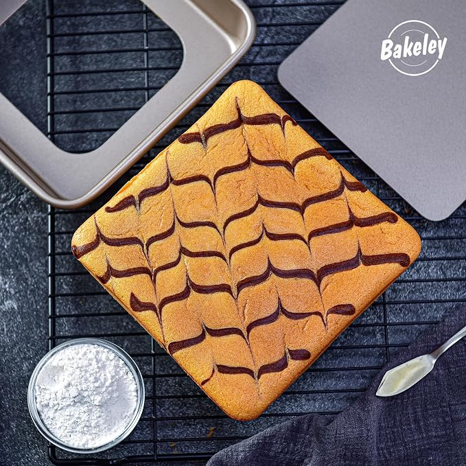 7-Inch Nonstick Square Cake Pan - Image 3