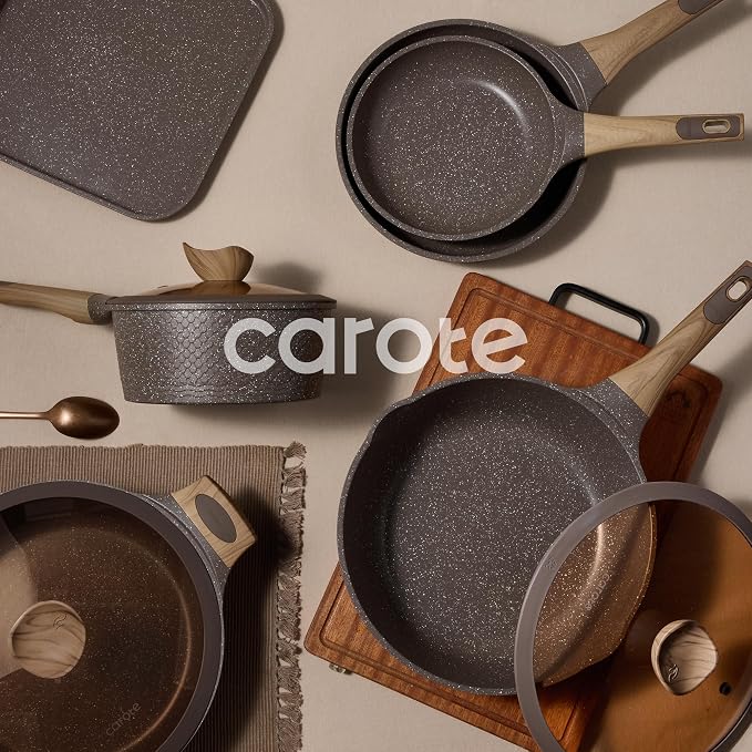 CAROTE 31pcs Pots and Pans Set Non Stick, Cookware Set Pots and Pans Induction - Image 9
