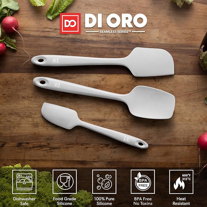 DI ORO Silicone Spatula Set - Image 3