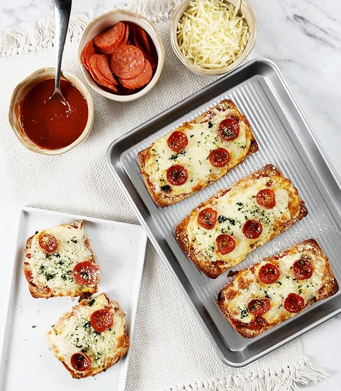 USA Pan Bakeware Nonstick Quarter Sheet Pan, Baking Sheet Aluminized Steel - Image 2