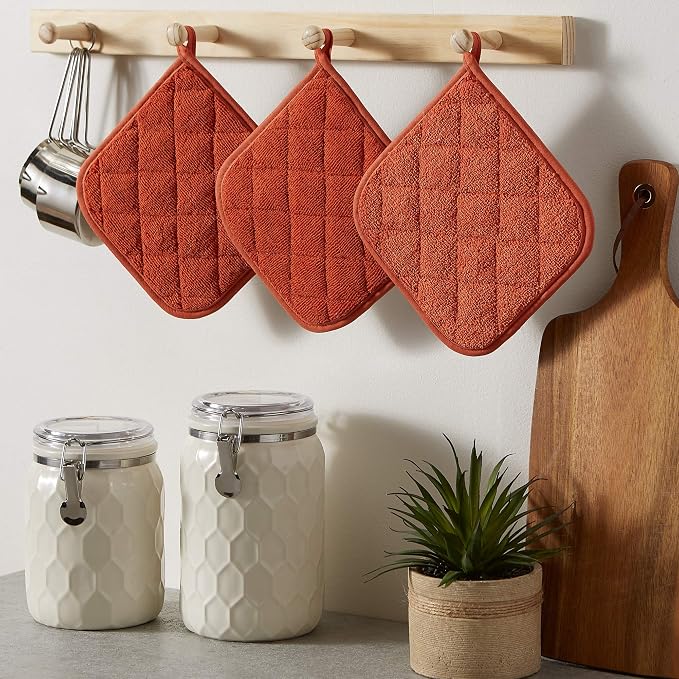 DII Basic Terry Collection Quilted 100% Cotton, 3 Piece - Image 4