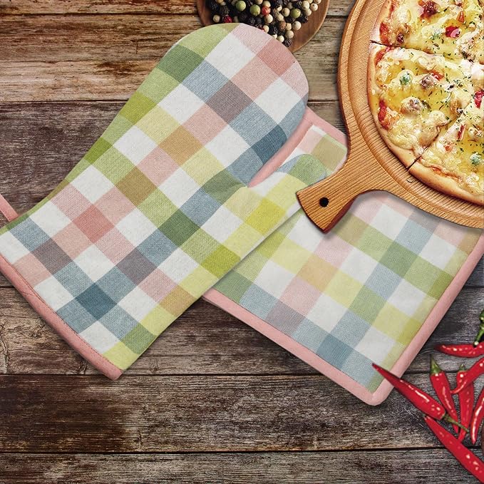 COTTON CRAFT Oven Mitt and Pot Holder Set - Image 2